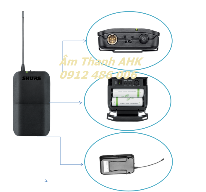 Micro sóng UHF ít tốn pin hơn VHF