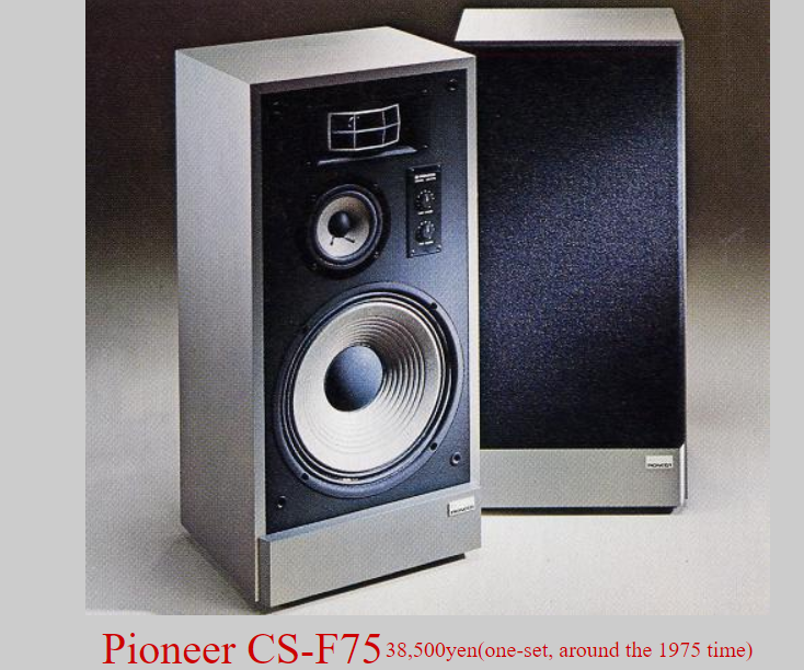 Loa Nhat co Pioneer CS F75