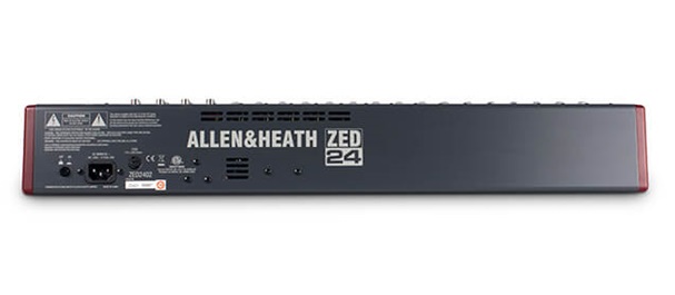 Mixer Allen & Heat ZED-2402 kết nối đa dạng